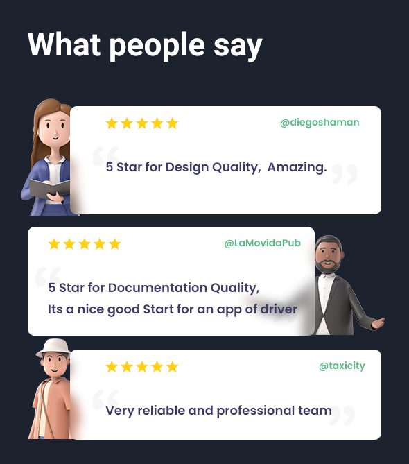 4 App Template| Taxi App | Cab Booking App| Rider App| Driver App| Ride-Hailing App| Cabber - 15