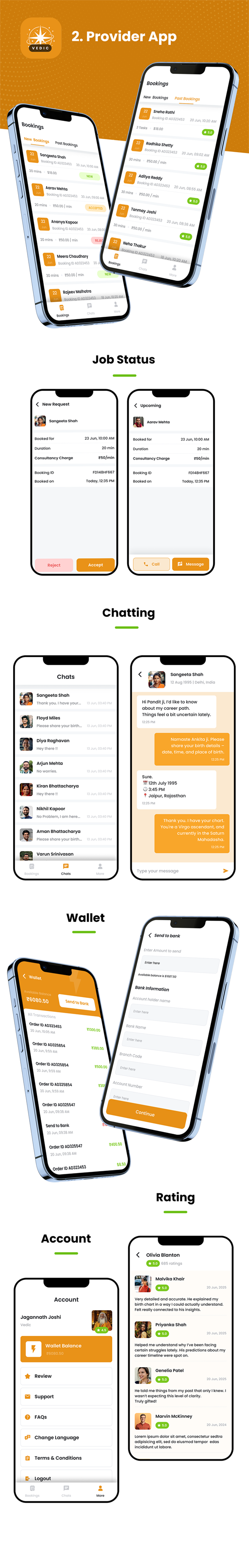 2 App Template | Astrology Chatting & Horoscope Consultation App | Flutter | Astronova - 7