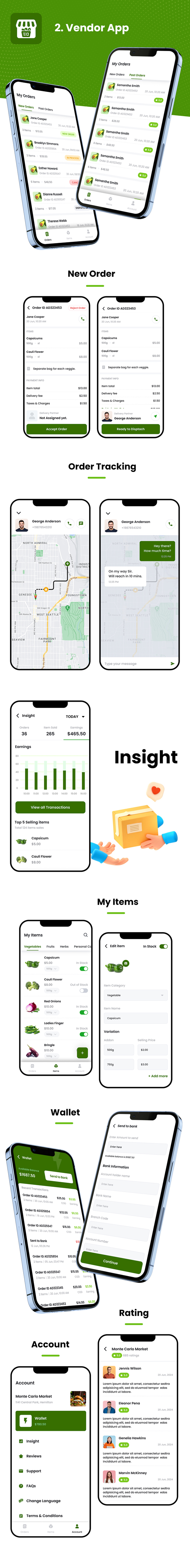 6 App Template | Multi Vendor Grocery Delivery App | Grocery App | Online Grocery | Ionic 8 DeliGroc - 4