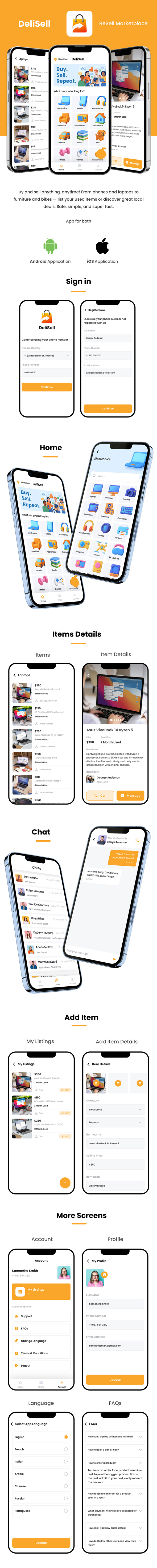 2 App Template | Classifieds App| Re-seller App | Buying Selling App | Online Selling App | DeliSell - 3