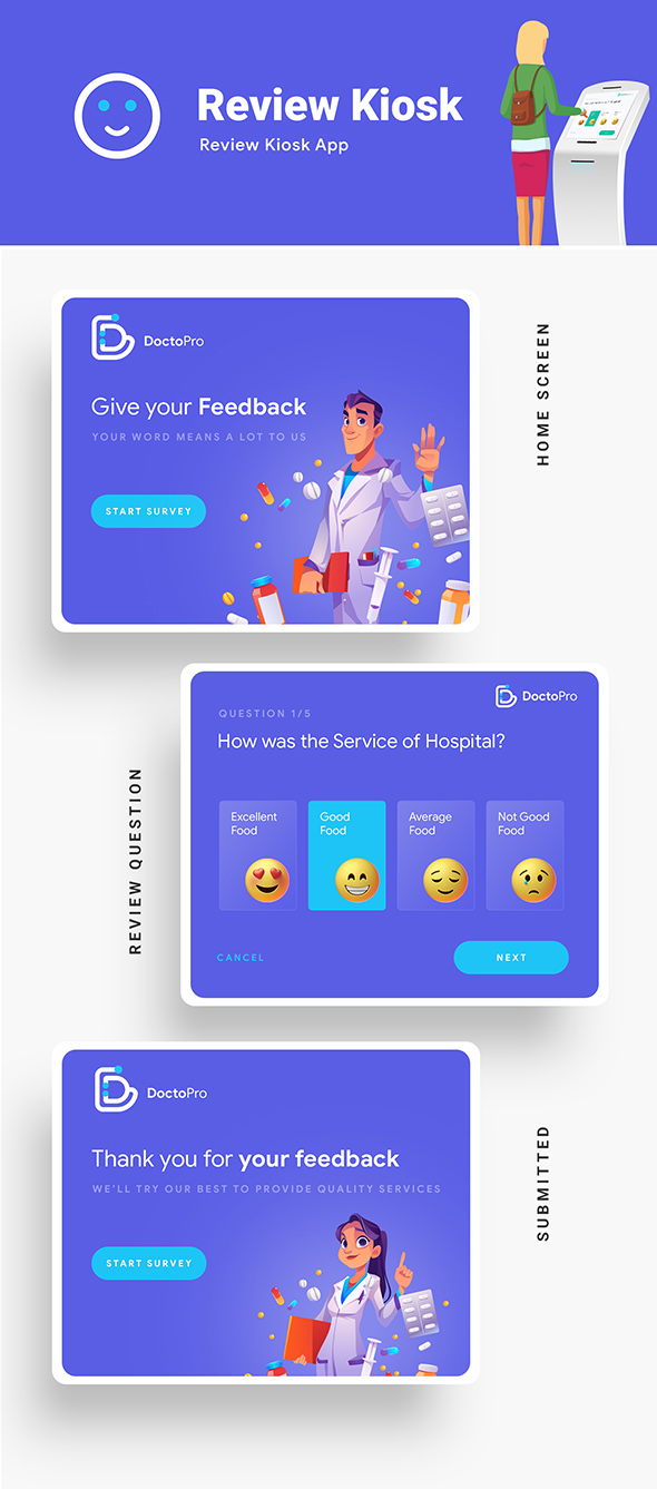 Aplikasi Pemesanan Janji Dokter 9 in1 | Templat Aplikasi Android + iOS | IONIC 6 Doctopro - 17