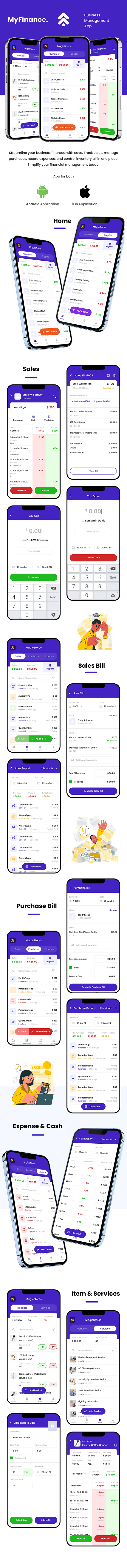 2 App Template | Finance Management | Smart Finance Tracking | Inventory Management App | My Finance - 6