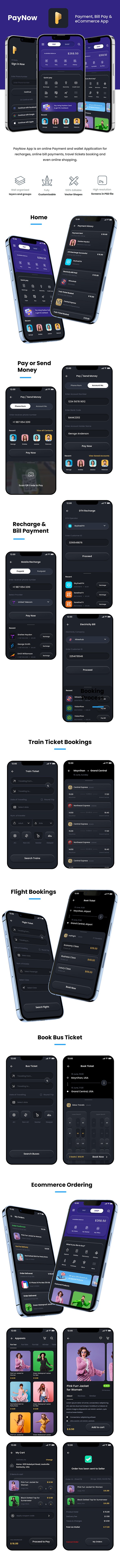 2 App Template| Online Bill Payment App| Recharge App| Booking App| Wallet App| PayNow - 4